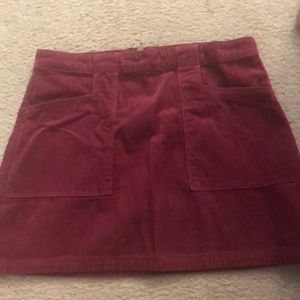 Forever 21 corduroy skirt.